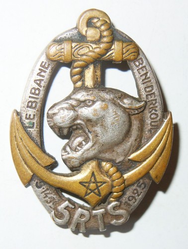 Insigne régiment de - insigne, 5°
