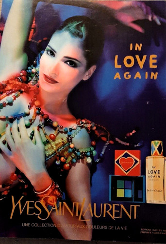 Yves laurent affiche - yves,