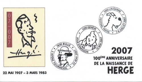 Suisse 2007 enveloppe 3 - suisse,