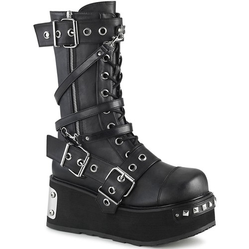 Pleaser demonia mid calf - mid-calf, 3"