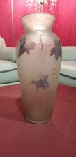 Ancien Vase Verre Soufflé A