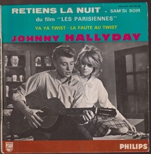 JOHNNY HALLYDAY - FR EP - RETIENS LA NUIT + 3