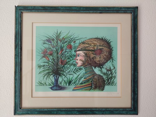 Lithographie originale signée