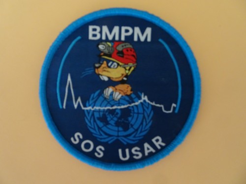 écusson pompier sos usar - , sd