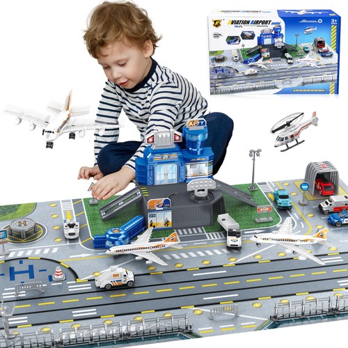 Ensemble jouets avion - en,