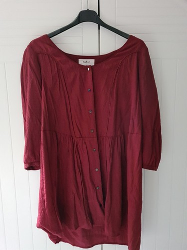 Robe courte rouge - , foncé