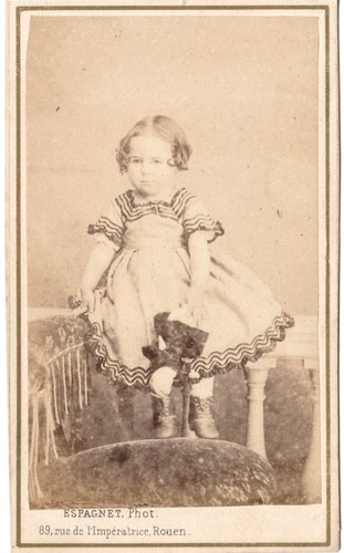 Fillette enfant avec - , sa