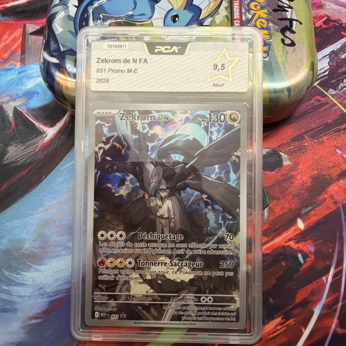 Carte gradée pokémon pca 5 - pokémon,