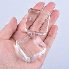Transparent Kristallkugelbasis