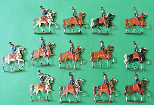 Plats étain zinnfiguren - -,