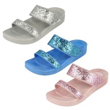 Mules À Talons Mi-Hautes À