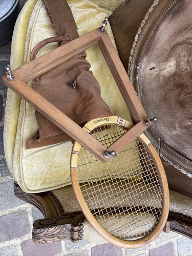 Ancienne raquette tennis - raquette, de