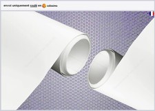 film vinyle mat blanc thermoformable adhésif sticker covering 152 cm x 100 cm