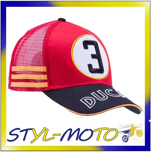 1746015 casquette rouge ducati - casquette,