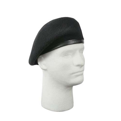 New military black wool - black,
