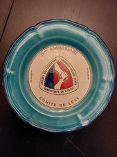 Assiette ancienne longwy