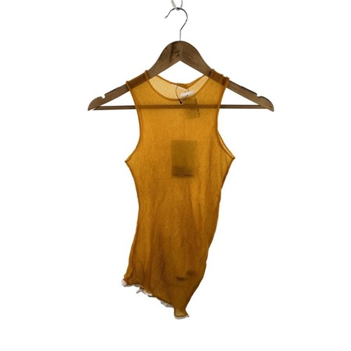 Pull nouveauté jaune nylon - pull,