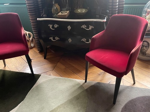 Paire fauteuils bridge - de,