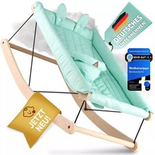 Wolkenlicht Babywippe Nouveau-Né Vert Menthe - Balançoire pour Bébé,Berceau Bébé