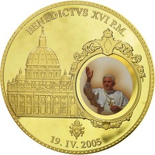 Vatican, Médaille, Le Pape