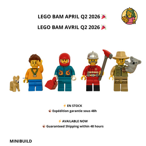 Lego minifigures bam - lego,