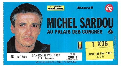Rare ticket billet de - ticket,