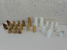 pions jeu échec en pierre dur