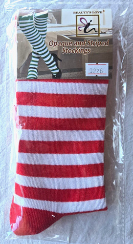 Chaussettes hautes rouges - , et