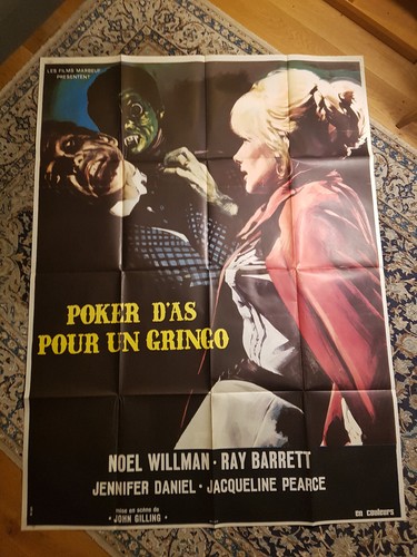 Affiche 1966 femme reptile - affiche,