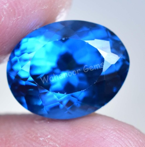 Naturel bleu zircon ct - bleu, 9.90