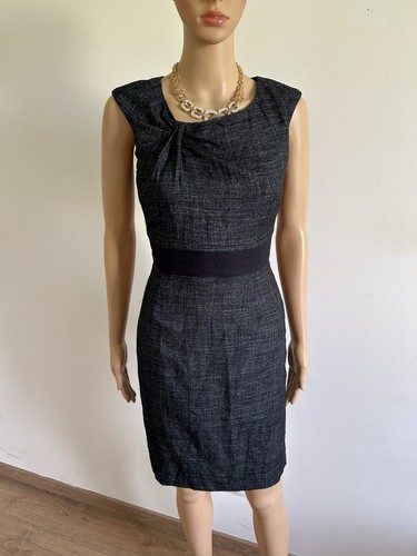 Robe bleue marine - , manches
