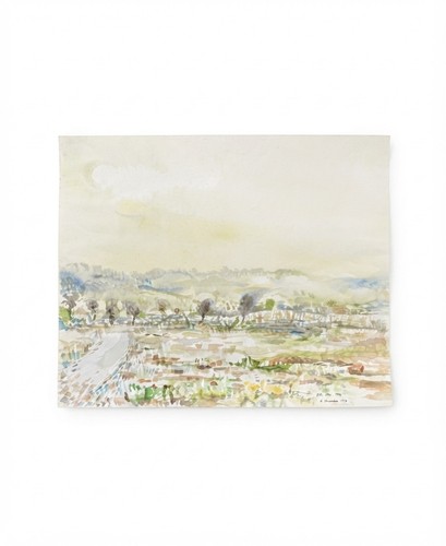 Aquarelle originale paysage