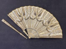 Éventail Ancien Paillettes