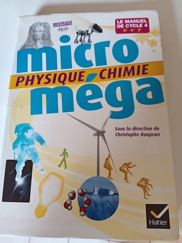 Livre micro mega - mega, physique