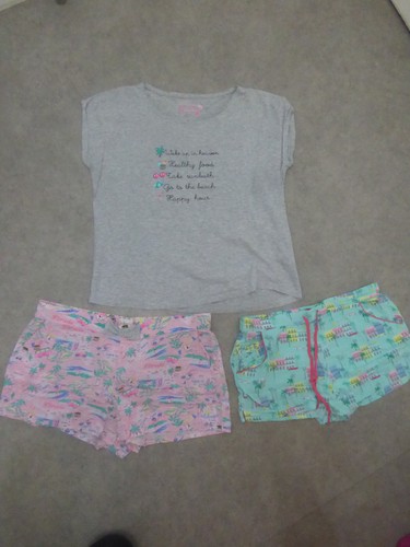 Lot ensemble pyjama court etam - ensemble,