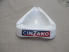 CINZANO. CENDRIER EN VERRE VINTAGE.