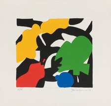 José DE GUIMARAES - lithographie originale signée numérotée Mimesis I 2006