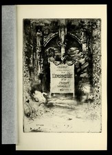 ❤️ 1888 Félix BUHOT Barbey d'Aurévilly L'Ensorcelée 2e état etching gravue rare