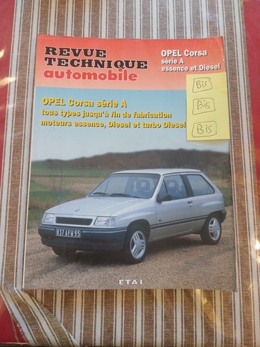 Revue technique opel corsa - revue,