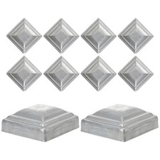 10 Pcs Cache Poteau Cloture