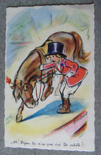 Carte fantaisie Germaine Bouret serie 1206 Le cirque