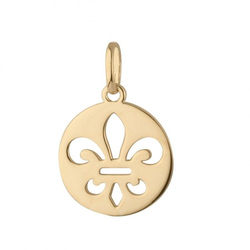Pendentif fleur lys - fleur, de