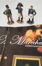 Lot De 3 Soldats En Plomb  HACHETTE Maréchaux D'empire N°98,97,96