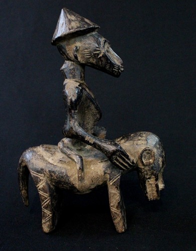 Art africain ancien cavalier - ancien,