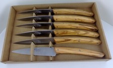 couteaux Thiers Campagne  manche en bois d'olivier