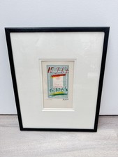 Lithographie Signée "Le Goût