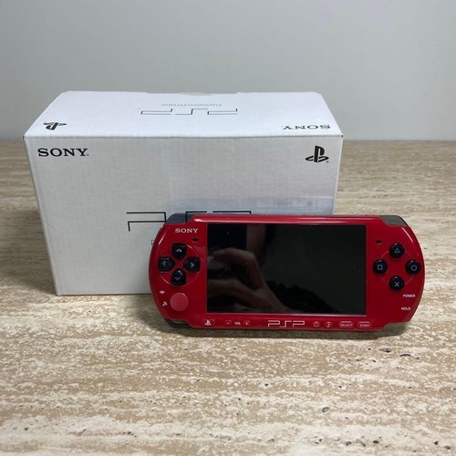 Sony psp 3000 - value, rouge