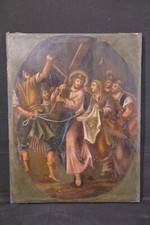 Ancien Tableau Peinture À