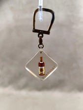 Porte clés Bourbon à bulle Dubonnet vermouth Made in France Vintage 1970