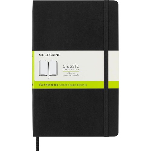 Carnet 13x21cm noir 192 - -,